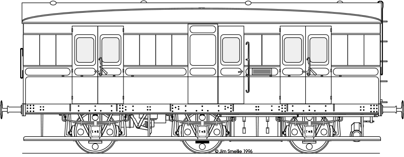Scale drawing of CC9