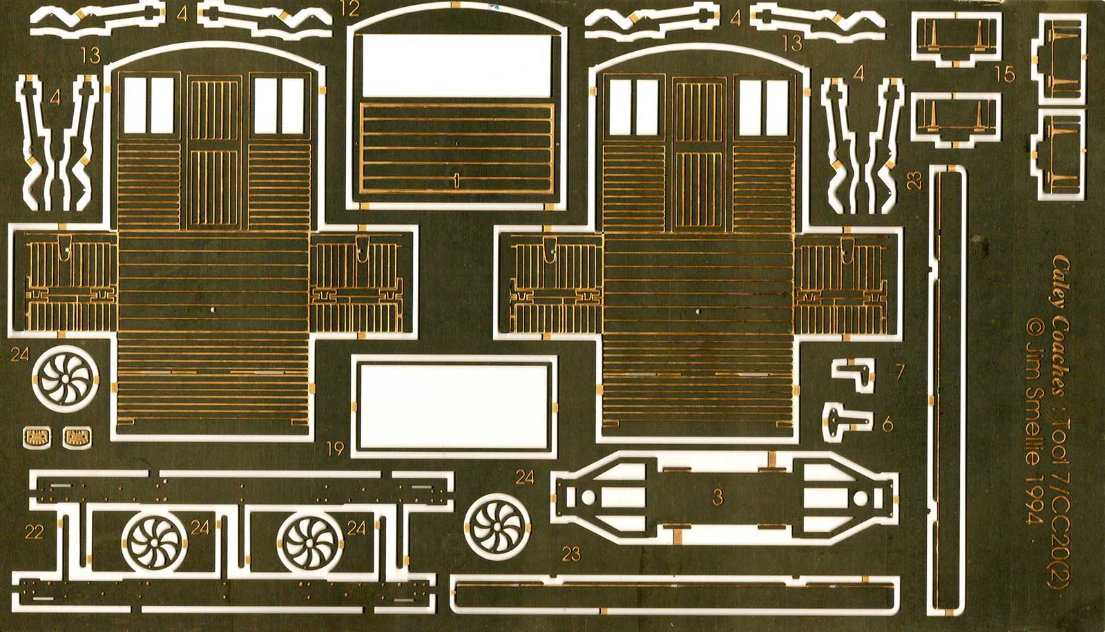 7mm scale 15T Brake Van Etch 2