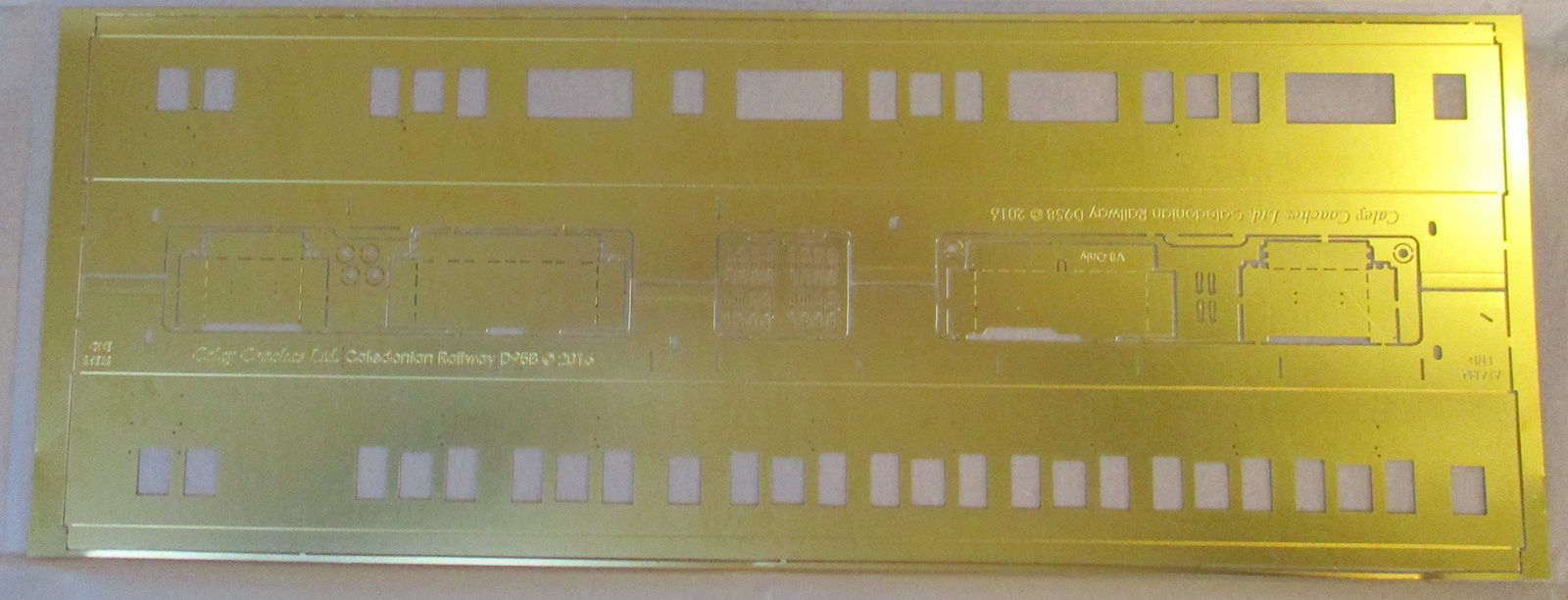 7mm scale D95B Body Etch Rear