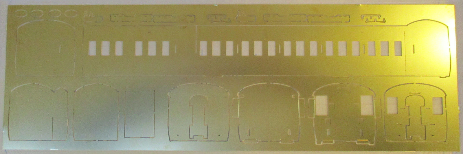 7mm scale D95B Interior Etch Rear
