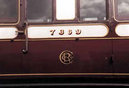 Number/Roundal detail from preserved D111A